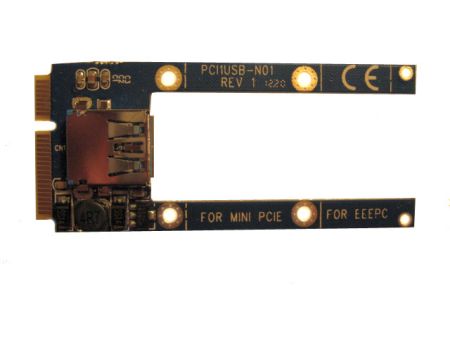 Переходник Mini PCI-E to USB2.0, MEUU2, другое фото