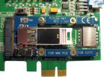 Переходник Mini PCI-E to USB2.0, MEUU2