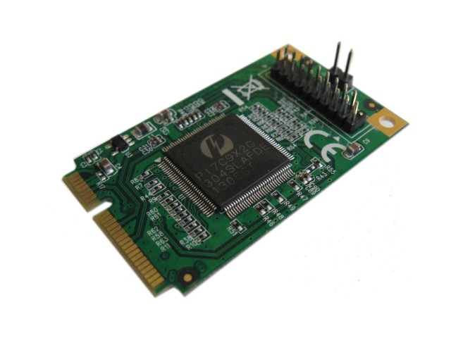 Адаптер Bridge Mini PCI-Express to Mini PCI-Express x 2, SE-MANL-MCV02A-EN-1, другое фото