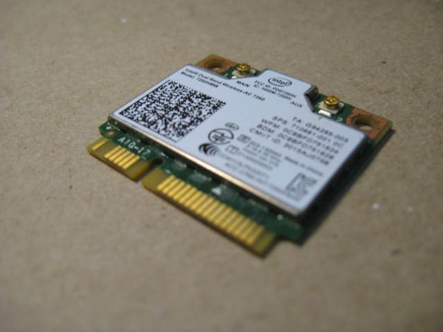 Контроллер Mini PCI-E Intel® Dual Band Wireless-AC 7260